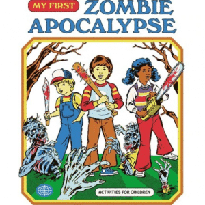 My first zombie apocalypse Strange Dog Print and Design